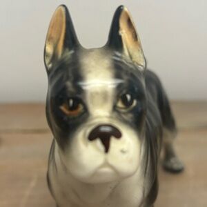 Vintage Boston Terrier Figurine